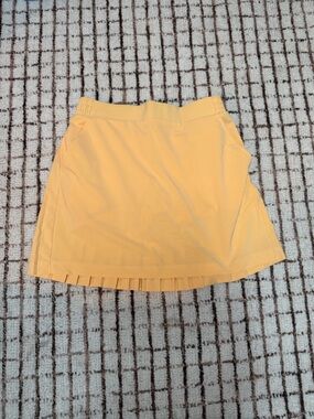 Calia Peach Pleated Active Skirt